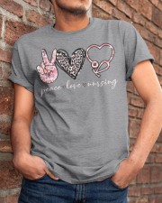 Peace love nursing Classic T-Shirt apparel-classic-tshirt-lifestyle-26