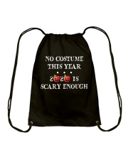 No costume this year Drawstring Bag tile