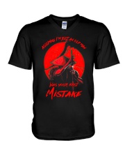 Assuming I'm Just An Old Man Was Your Mistake V-Neck T-Shirt tile