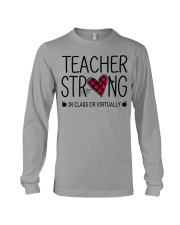 Teacher strong Long Sleeve Tee tile