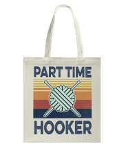 Part time hooker Tote Bag tile