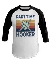 Part time hooker Baseball Tee tile