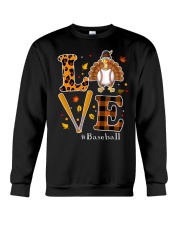 Love baseball Thanksgiving Crewneck Sweatshirt tile