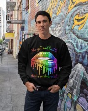 The bar is calling and I must go Crewneck Sweatshirt lifestyle-unisex-sweatshirt-front-2