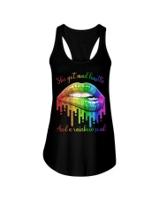 The bar is calling and I must go Ladies Flowy Tank tile