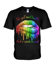 The bar is calling and I must go V-Neck T-Shirt tile