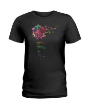 Be kind dandelion Ladies T-Shirt tile
