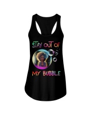 Stay out of my bubble Ladies Flowy Tank tile