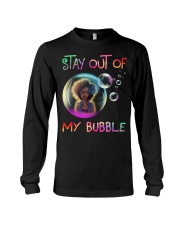 Stay out of my bubble Long Sleeve Tee tile