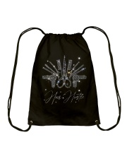 Hair Hustle Pattern Print Drawstring Bag tile