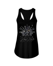 Hair Hustle Pattern Print Ladies Flowy Tank tile