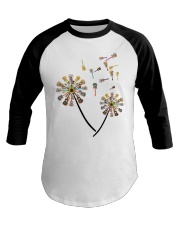 Guitar dandelion Baseball Tee tile