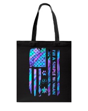 I'm a simple woman Tote Bag tile
