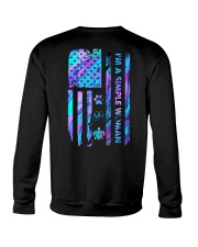 I'm a simple woman Crewneck Sweatshirt tile