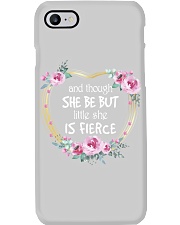 but little she is fierce Phone Case tile