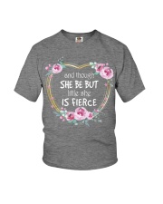 but little she is fierce Youth T-Shirt tile