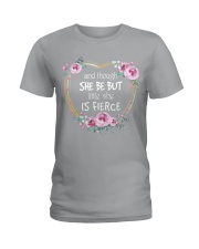 but little she is fierce Ladies T-Shirt tile