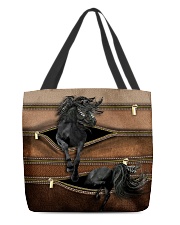 Horse Leather Pattern Print All-over Tote front