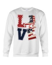 Love America Crewneck Sweatshirt front