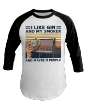 I Put The Lit In Literature Baseball Tee tile