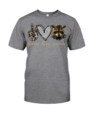 Peace love raccoon - Printed apparels Classic T-Shirt front