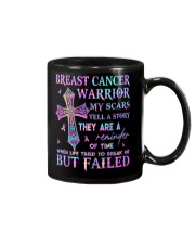 Breast cancer warrior Mug tile