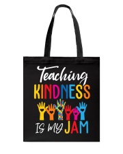 Teaching kindness is my jam Tote Bag tile
