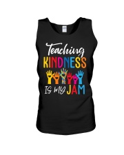 Teaching kindness is my jam Unisex Tank tile