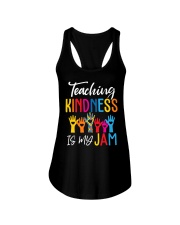 Teaching kindness is my jam Ladies Flowy Tank tile