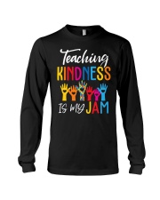 Teaching kindness is my jam Long Sleeve Tee tile