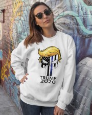 Trump 2020 Crewneck Sweatshirt lifestyle-unisex-sweatshirt-front-3