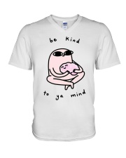 Be kind to ya mind V-Neck T-Shirt tile