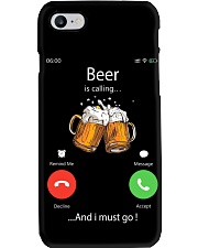 Beer is calling I must go Phone Case tile