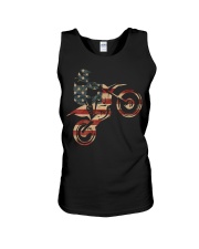 American dirt bike Unisex Tank tile