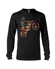 American dirt bike Long Sleeve Tee tile
