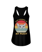 Stop staring at Ladies Flowy Tank tile