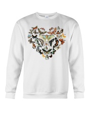 Butterflies heart Crewneck Sweatshirt tile