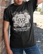 Never Give UP Classic T-Shirt apparel-classic-tshirt-lifestyle-27
