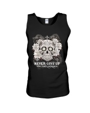 Never Give UP Unisex Tank tile