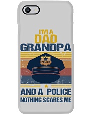 I'm a dad grandpa and a police Father's day Phone Case tile
