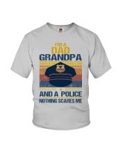 I'm a dad grandpa and a police Father's day Youth T-Shirt tile