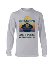 I'm a dad grandpa and a police Father's day Long Sleeve Tee tile