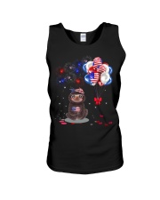 Independence Day balloons Unisex Tank tile