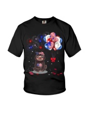 Independence Day balloons Youth T-Shirt tile