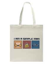 I am the simple man Tote Bag tile