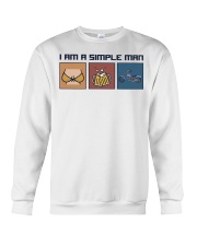 I am the simple man Crewneck Sweatshirt front