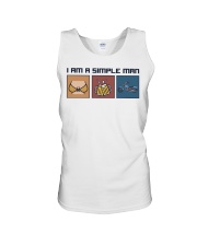 I am the simple man Unisex Tank tile