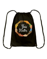 You matter Drawstring Bag tile