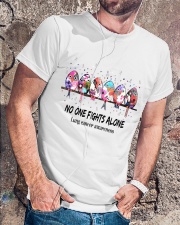 No One Fights Alone Classic T-Shirt lifestyle-mens-crewneck-front-4
