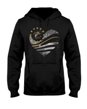 Fishing heart Hooded Sweatshirt tile